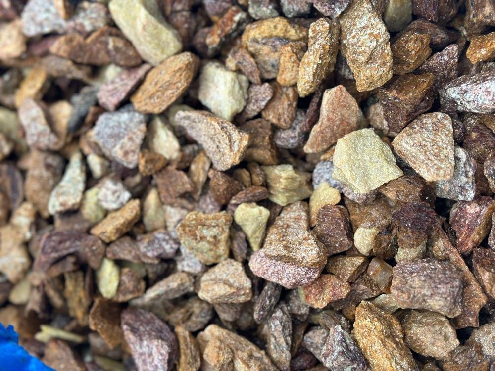 Златолит персиковый декоративная каменная крошка купить в Верещагино