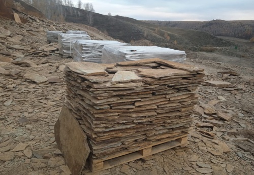 Плитняк кора дерева для цоколя, отмостки купить в Верещагино